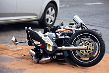 Motorcycle crash